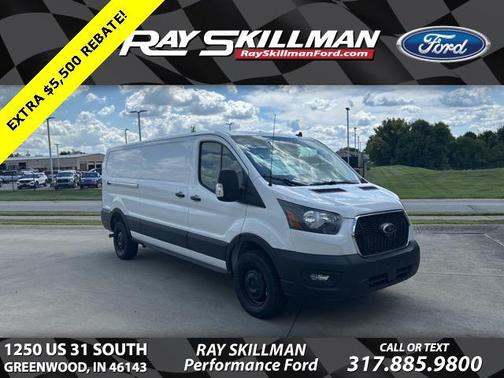 Oxford White 2025 Ford Transit-250 Base Cargo Van