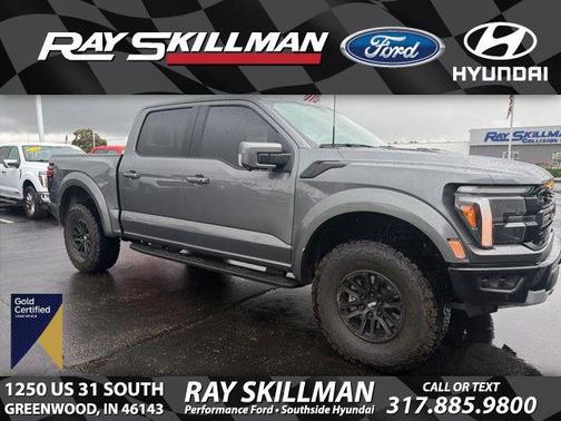 Carbonized Gray Metallic 2025 Ford F-150 Raptor Truck