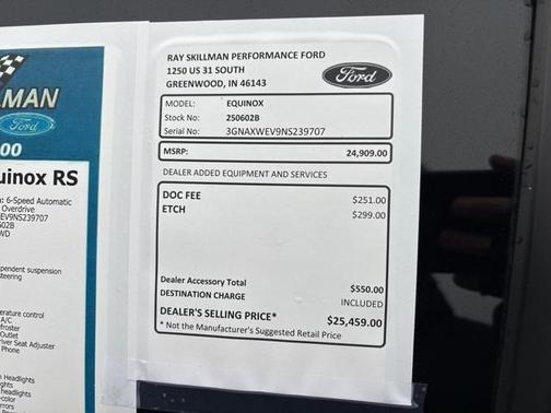 2022 Chevrolet Equinox AWD RS