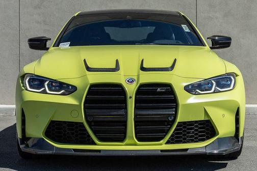 Sao Paulo Yellow 2023 BMW M4 Competition xDrive