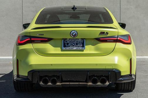 Sao Paulo Yellow 2023 BMW M4 Competition xDrive