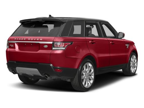 White 2017 Land Rover Range Rover Sport 3.0L Supercharged HSE