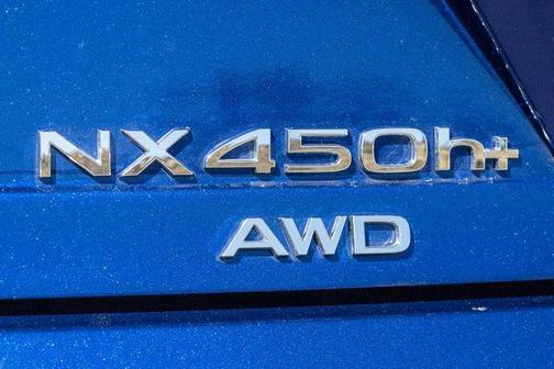 Ultrasonic Blue Mica 2.0 2024 Lexus NX 450h+ F SPORT Handling