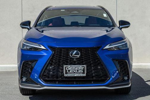 Ultrasonic Blue Mica 2.0 2024 Lexus NX 450h+ F SPORT Handling