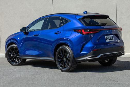 Ultrasonic Blue Mica 2.0 2024 Lexus NX 450h+ F SPORT Handling
