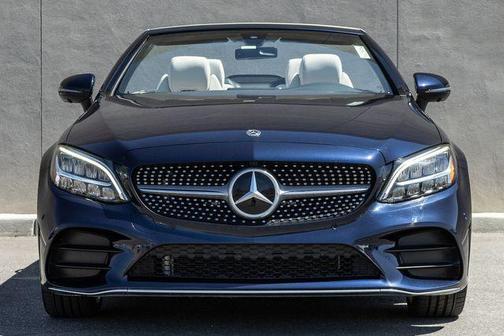 Lunar Blue Metallic 2021 Mercedes-Benz C-Class Cabriolet