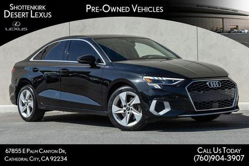 Mythos Black Metallic 2023 Audi A3 Premium