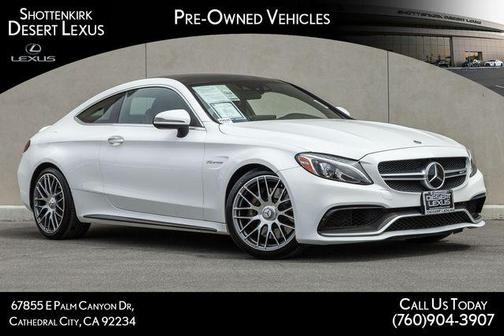 Polar White 2018 Mercedes-Benz AMG C 63 C 63 AMG