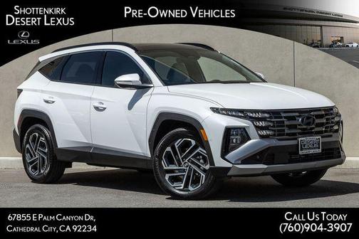 Creamy White Pearl 2026 Hyundai TUCSON Hybrid Limited