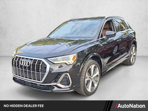 Mythos Black Metallic 2021 Audi Q3 45 S line Premium Plus