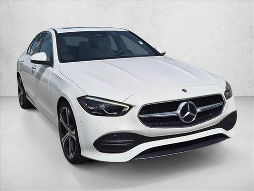 Polar White 2022 Mercedes-Benz C-Class Sedan