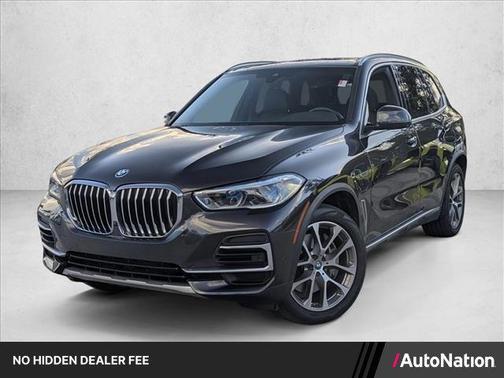 Dark Graphite Metallic 2022 BMW X5 PHEV xDrive45e