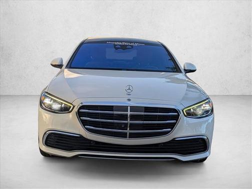 White 2023 Mercedes-Benz S-Class 4MATIC