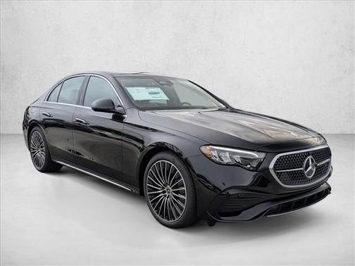 Black 2026 Mercedes-Benz E-Class E 350
