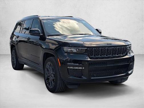 Diamond Black Crystal Pearlcoat 2024 Jeep Grand Cherokee L Summit Reserve
