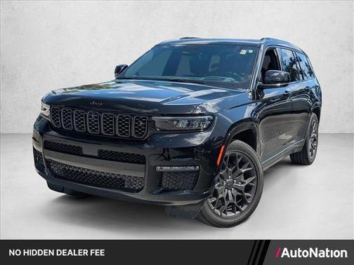 Diamond Black Crystal Pearlcoat 2024 Jeep Grand Cherokee L Summit Reserve