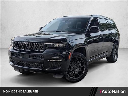 Diamond Black Crystal Pearlcoat 2024 Jeep Grand Cherokee L Summit Reserve