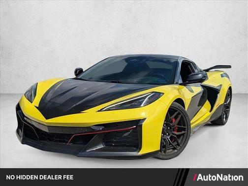 Accelerate Yellow Metallic 2024 Chevrolet Corvette Z06