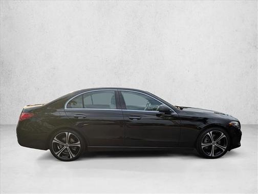 Black 2022 Mercedes-Benz C-Class Sedan