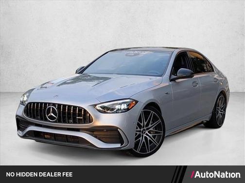 Cirrus Silver Metallic 2023 Mercedes-Benz AMG C 43 4MATIC