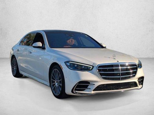 MANUFAKTUR Diamond White 2022 Mercedes-Benz S-Class 4MATIC