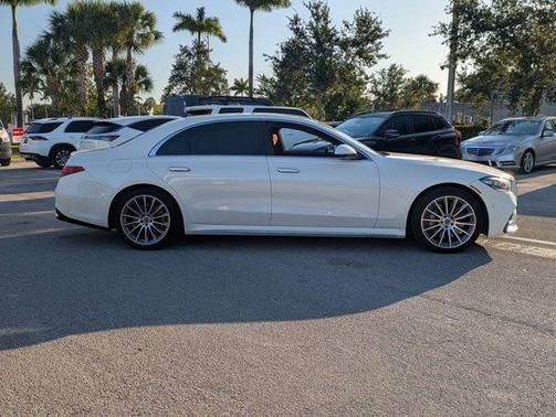 MANUFAKTUR Diamond White 2022 Mercedes-Benz S-Class 4MATIC