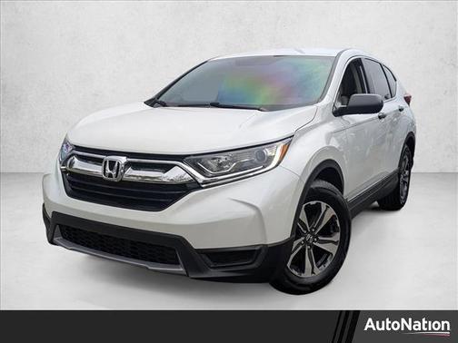 Platinum White Pea 2019 Honda CR-V LX