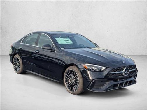 Black 2026 Mercedes-Benz C-Class C 300
