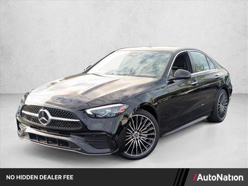 Black 2026 Mercedes-Benz C-Class C 300