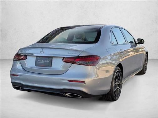 Silver 2023 Mercedes-Benz E-Class 4MATIC