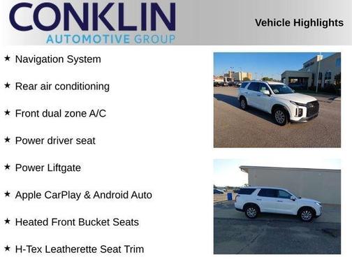 Hyper White 2025 Hyundai PALISADE SEL