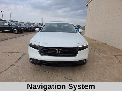 Platinum White Pearl 2026 Honda Accord Hybrid Touring