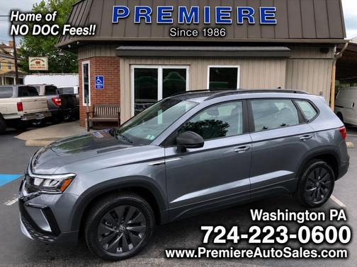 Platinum Gray Metallic 2023 Volkswagen Taos 1.5T S