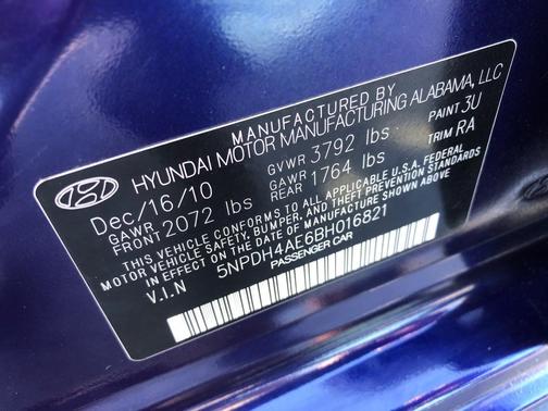 2011 Hyundai ELANTRA GLS