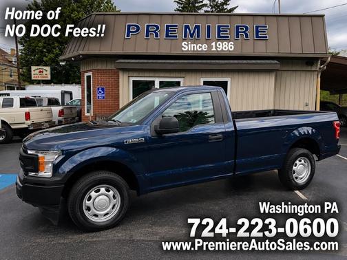 Blue 2020 Ford F-150