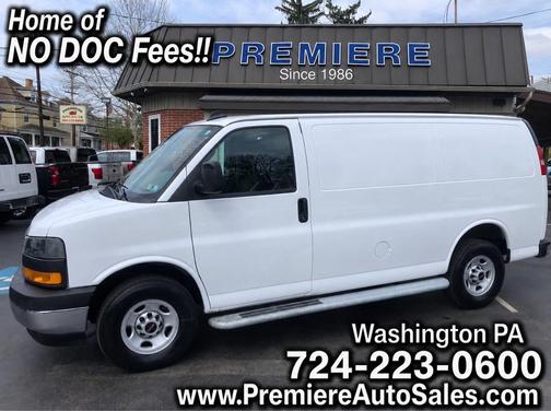White 2024 GMC Savana 2500 Work Van