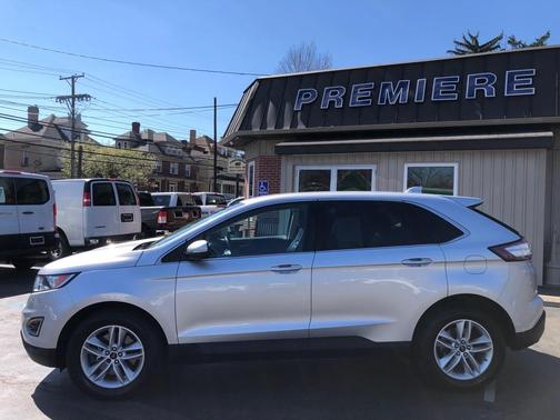 Silver 2016 Ford Edge SEL