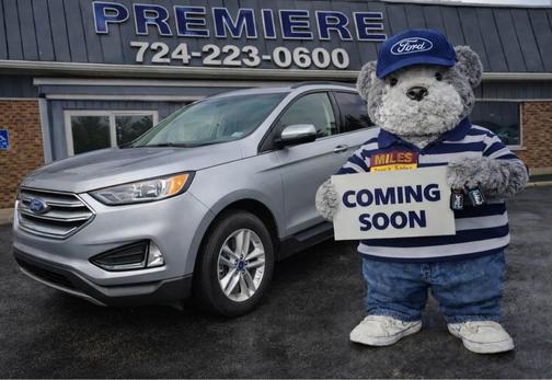 Silver 2016 Ford Edge SEL