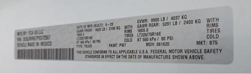 2023 RAM ProMaster 2500 Base