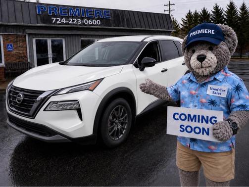 White 2023 Nissan Rogue S