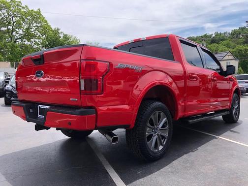 Red 2018 Ford F-150