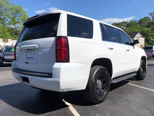 White 2017 Chevrolet Tahoe Police