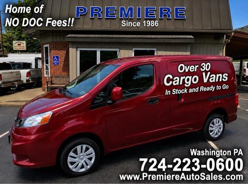 Red 2018 Nissan NV200 SV