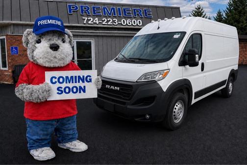 White 2025 RAM ProMaster 2500 High Roof