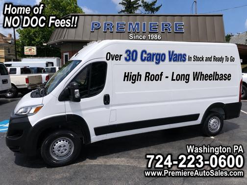White 2025 RAM ProMaster 2500 High Roof