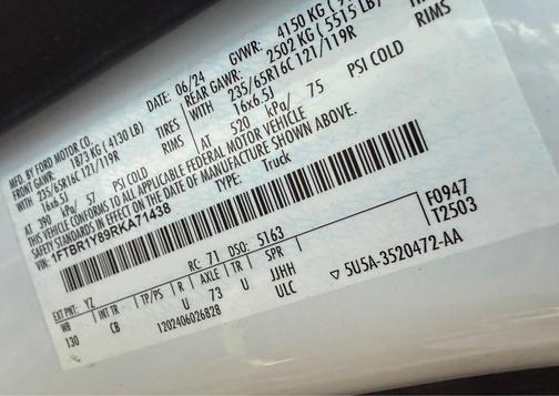 2024 Ford Transit-250 T-250