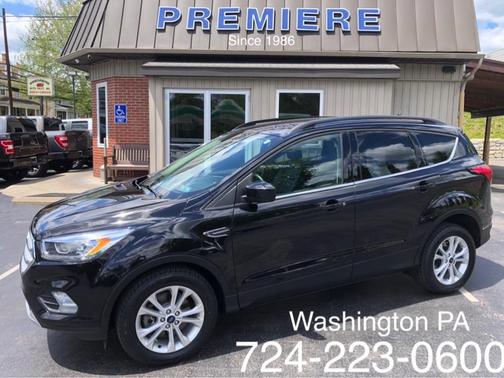 Black 2019 Ford Escape SEL