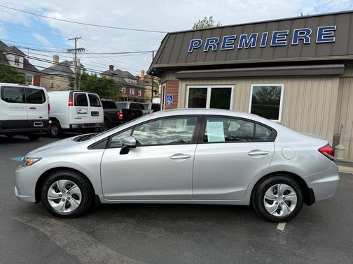 Silver 2014 Honda Civic LX