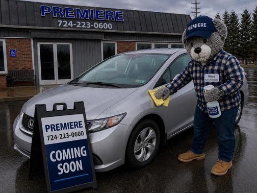 Silver 2014 Honda Civic LX