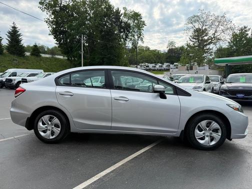 Silver 2014 Honda Civic LX